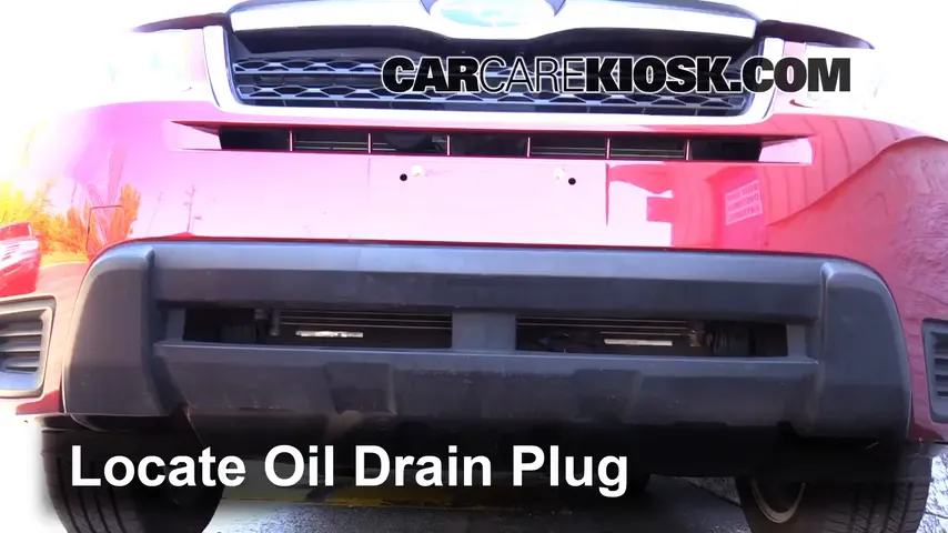 2014 Subaru Forester 2.5i Premium 2.5L 4 Cyl. Wagon (4 Door) Oil Change Oil and Oil Filter